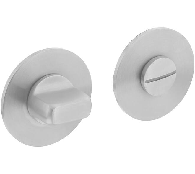 WC-sluiting verdekt met magneet ø55x3mm met nokken en stift 8x8mm rvs