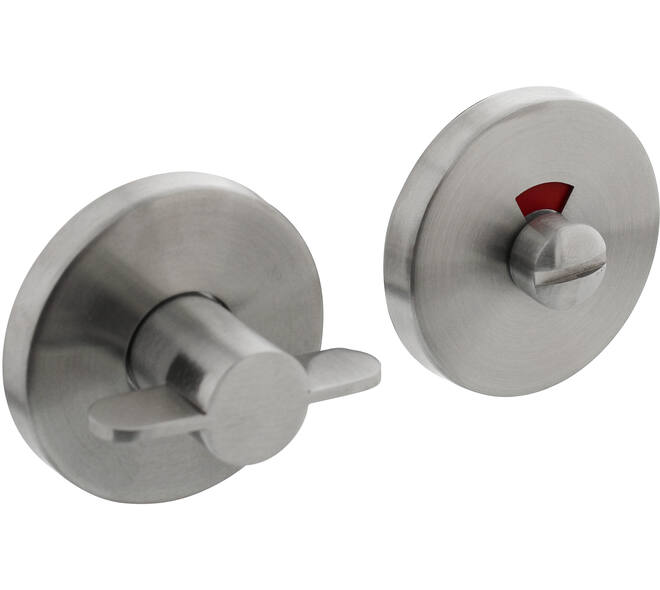 WC-sluiting verdekt ø55x8mm met nokken en stift 8x8mm rvs circulair geborsteld