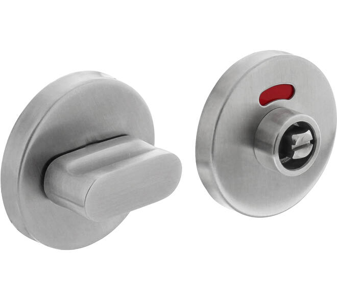 WC-sluiting verdekt ø53x8mm stiftbediening met nokken en stift 8x8mm rvs