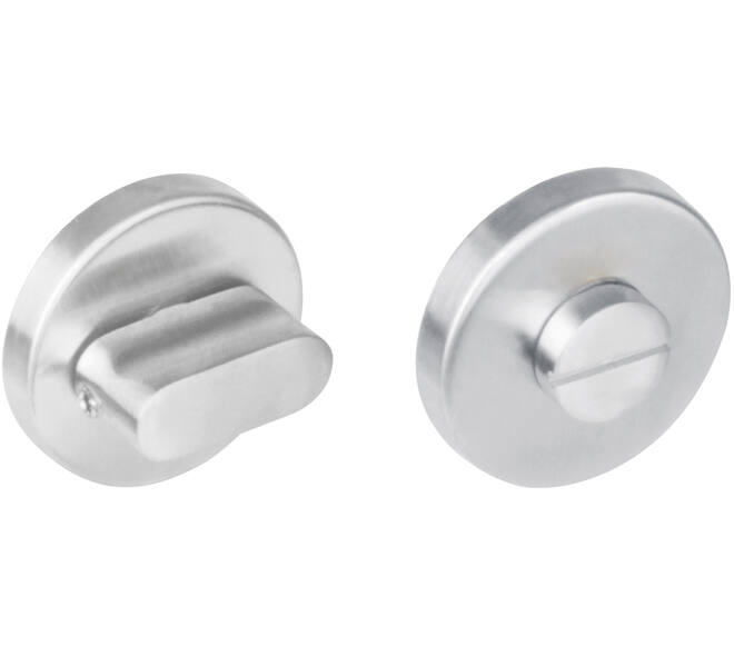 WC-sluiting verdekt ø53x8mm zonder venster met nokken en stift 8x8mm rvs