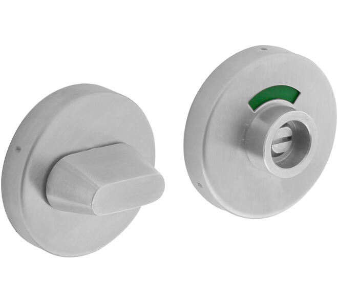 WC-sluiting verdekt ø53x10mm stiftbediening met stift 8x8mm rvs