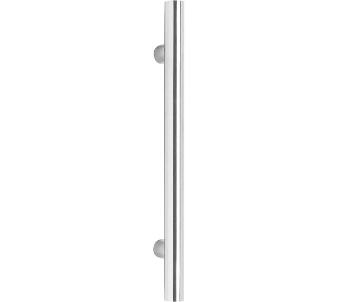 Deurgreep T-vorm 500x70x25mm hart op hart 300mm rvs