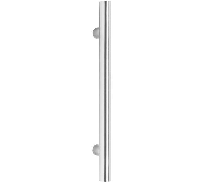 Deurgreep T-vorm 1200x80x30mm hart op hart 1000mm rvs