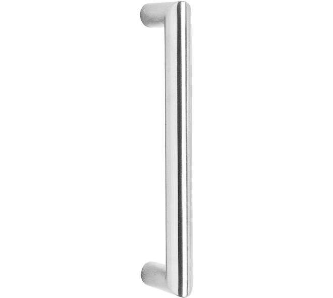 Deurgreep Hoek 90° 220x65x20mm hart op hart 200mm rvs