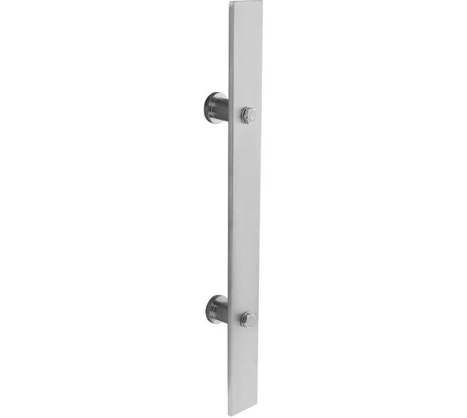 Deurgreep plat 400x40mm tbv schuifdeur rvs