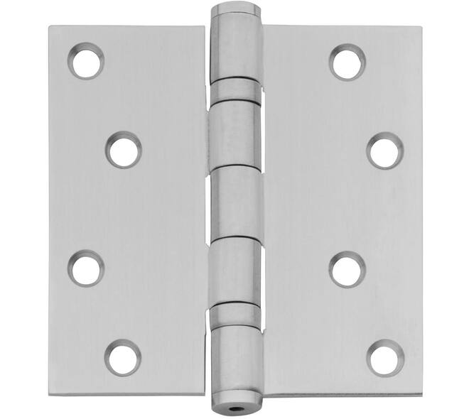 Kogellagerscharnier recht 3,5" (89x89x2,5mm) CE rvs