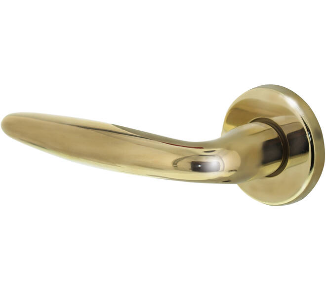 Gatdeel links Sigaar op rozet verdekt ø49x7mm PVD messingkleur