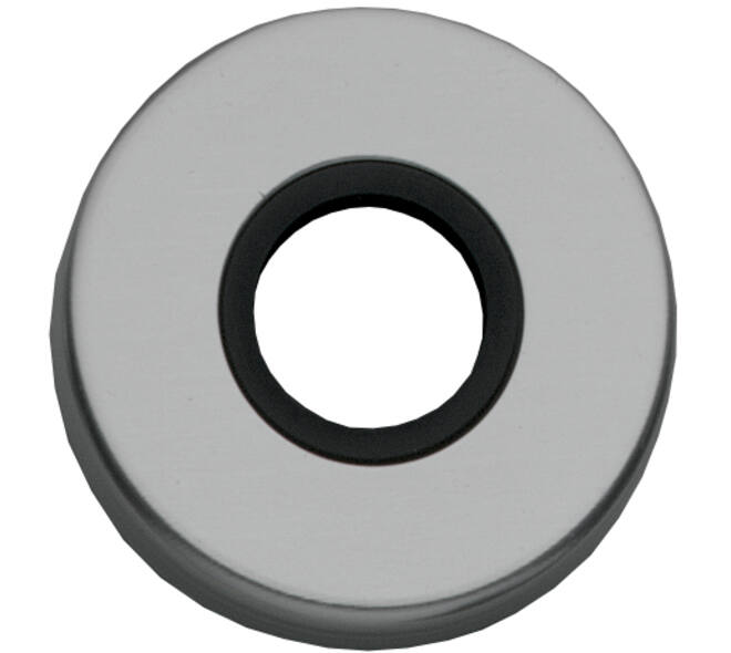 Rozetten verdekt ø50x7mm met nokken aluminium F1