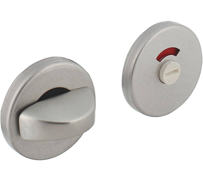 WC-sluiting verdekt ø50x7mm met nokken en stift 8x8mm aluminium F1