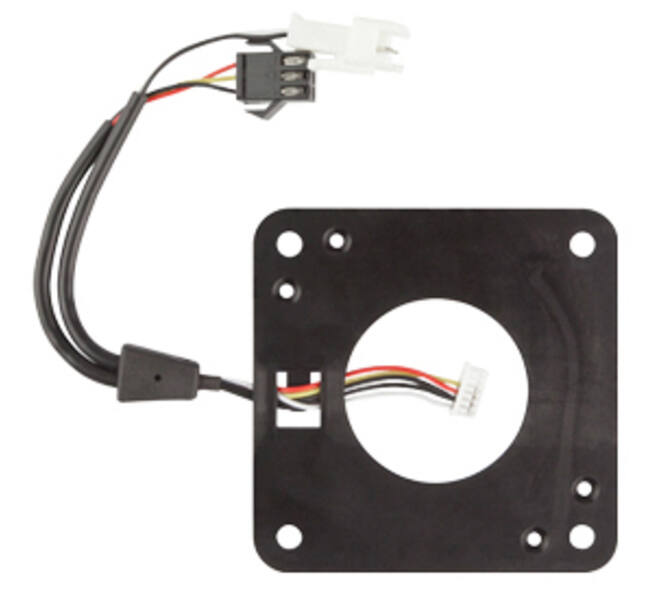 Chip Lock onderplaat 1,5mm met plug voor externe antenne en converter