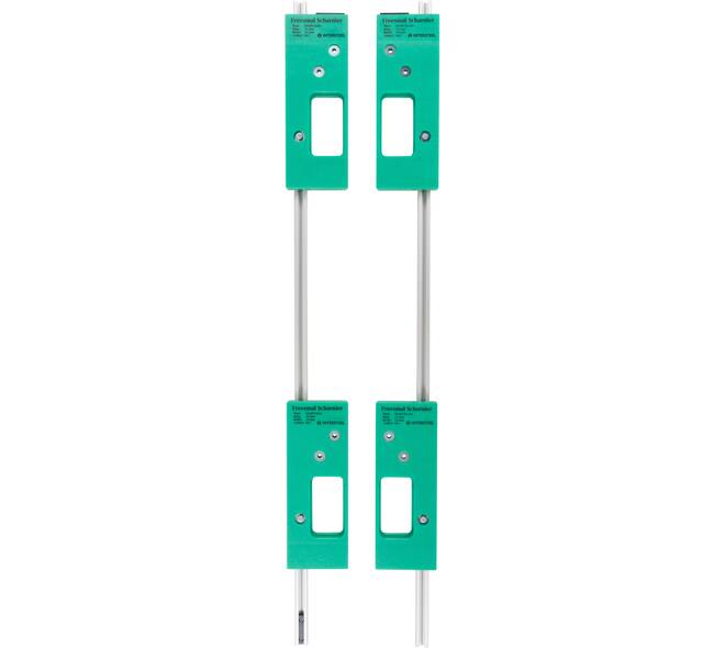 Freesmalset 2x 1000mm 4-delig tbv 4 bladscharnieren 89x89mm