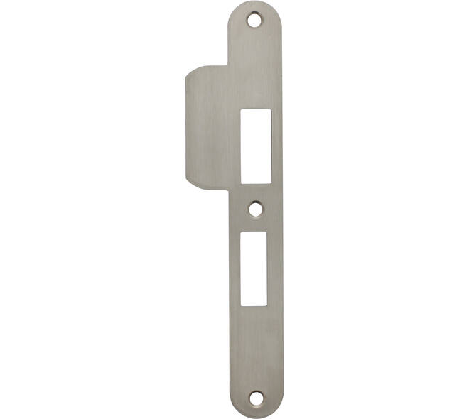 Sluitplaat 192x25x1,5mm tbv 55pc SKG sluitkom 950803 DIN rechts rvs