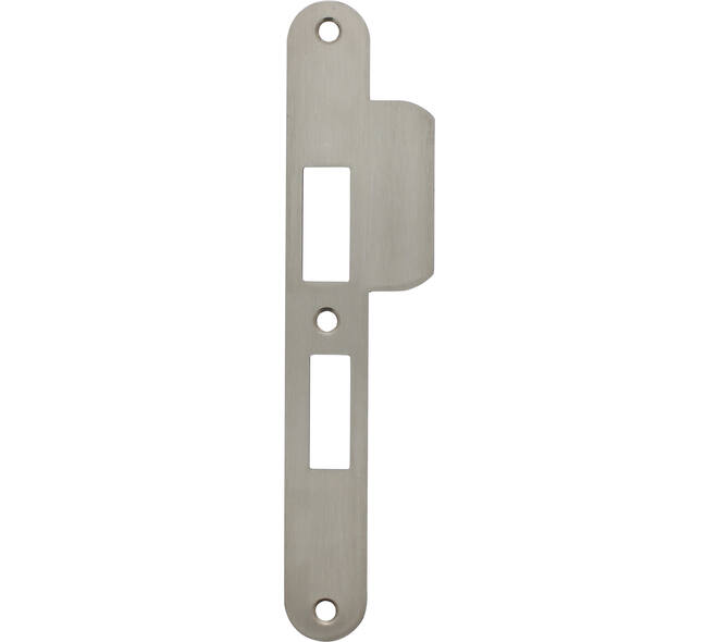 Sluitplaat 192x25x1,5mm tbv 55pc SKG sluitkom 950803 DIN links rvs