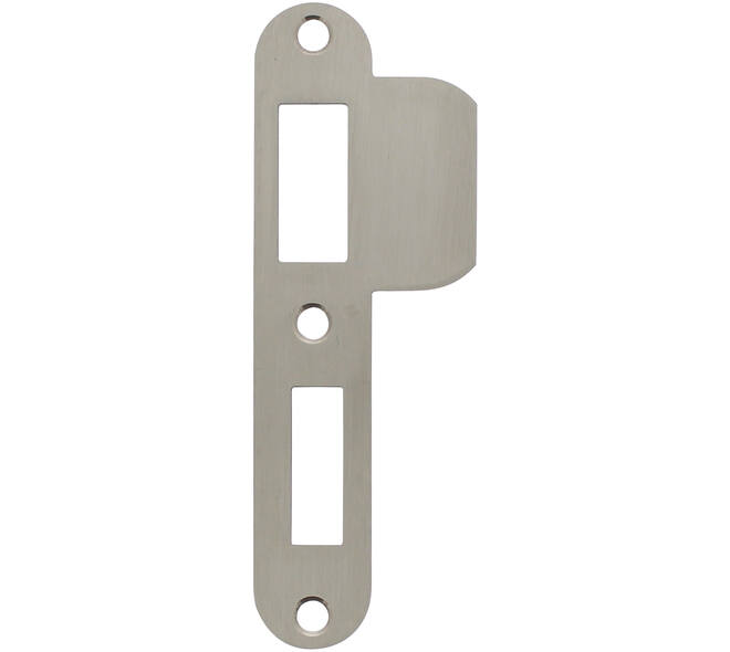 Sluitplaat 127x23x1,5mm tbv 55pc SKG sluitkom 950801 DIN links rvs