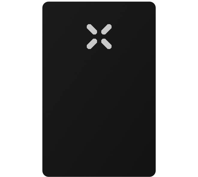 Black X NFC kaarten zwart set van 4 stuks