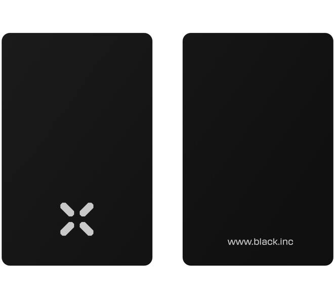 Black X NFC kaarten zwart set van 4 stuks
