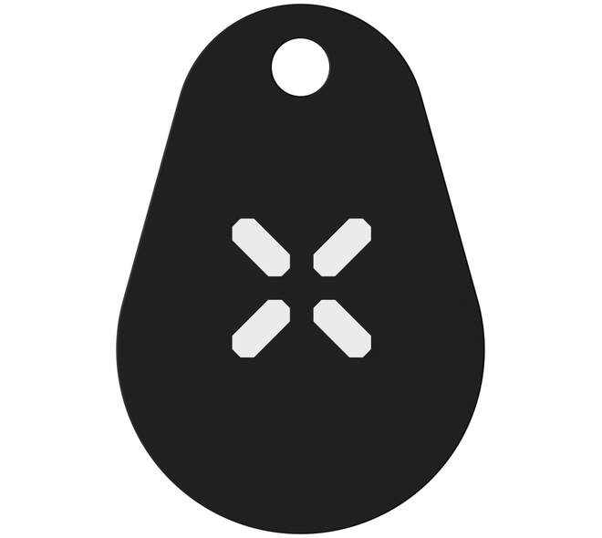 Black X NFC tags zwart set van 4 stuks