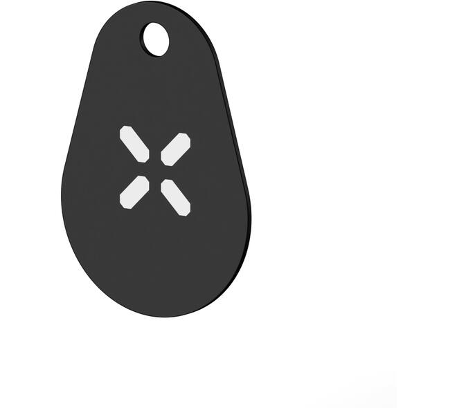 Black X NFC tags zwart set van 4 stuks