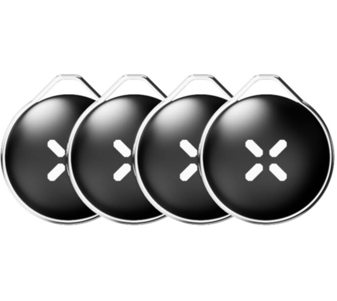 Black X afstandsbediening xKey zwart set van 4 stuks