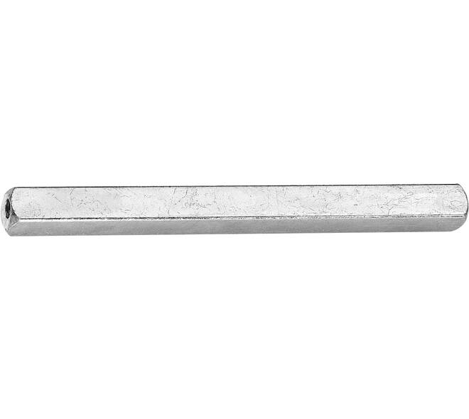 Stift beide zijden hol 8x100mm
