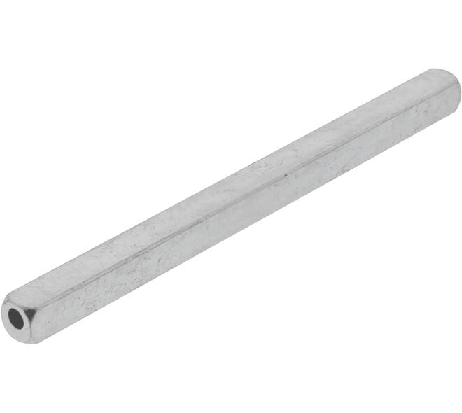 Stift beide zijden hol 8x125mm