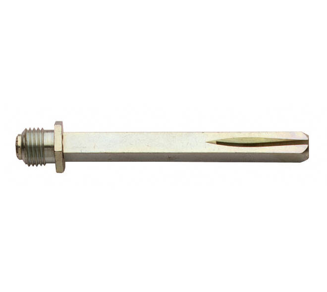 Wisselstift schroefdraad M14/zaagsnede 8x90mm
