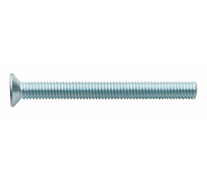 Metaalschroef M6x60mm verzinkt