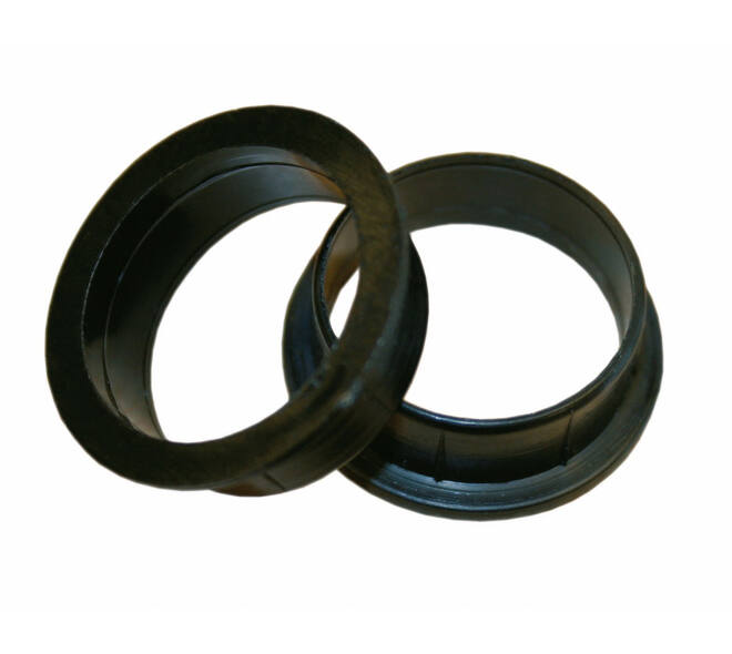 Halsring ø23x1mm reductiemaat ø20mm-18mm nylon zwart