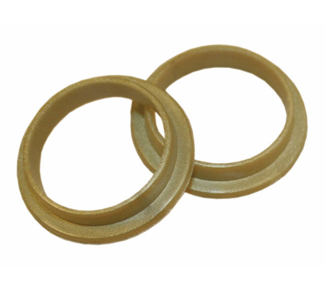 Halsring ø21x1mm reductiemaat ø18mm-16mm nylon bruin