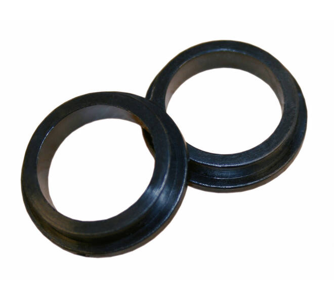 Halsring ø23x1mm reductiemaat ø20mm-16mm nylon zwart