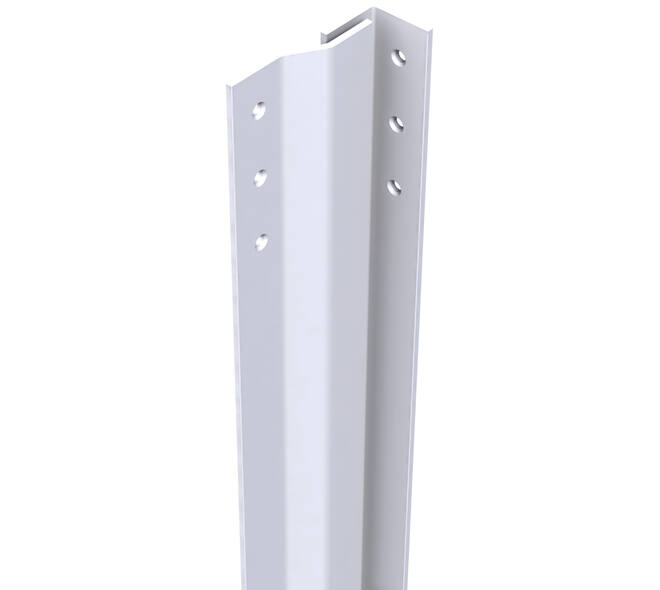 SecuStrip Basic binnendraaiend 2050mm wit