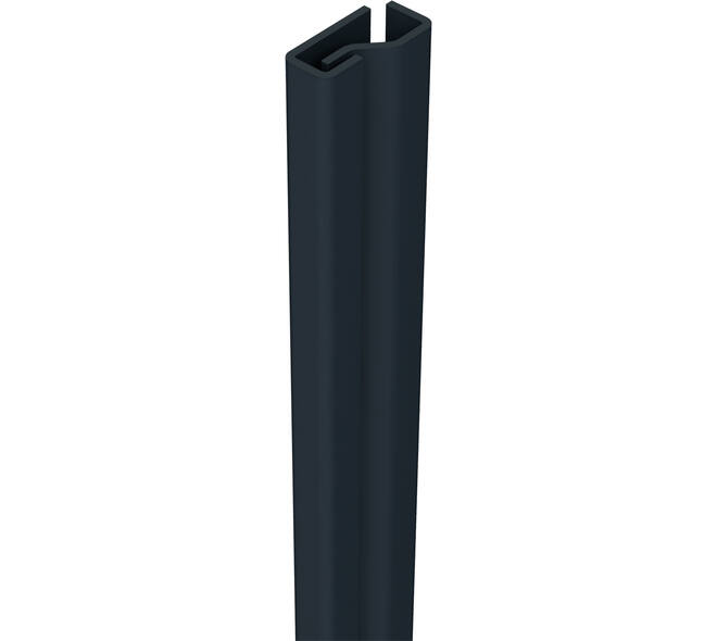 SecuStrip Plus binnendraaiend 2050mm zwartgrijs