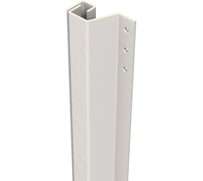 SecuStrip Plus buitendraaiend 0-6mm 2300mm creme ral 9001