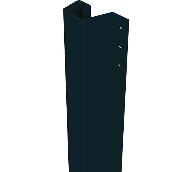 SecuStrip Plus buitendraaiend 0-6mm 2300mm zwart ral 9005