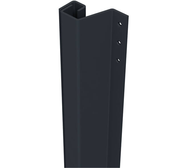SecuStrip Plus buitendraaiend 7-13mm 2300mm zwartgrijs