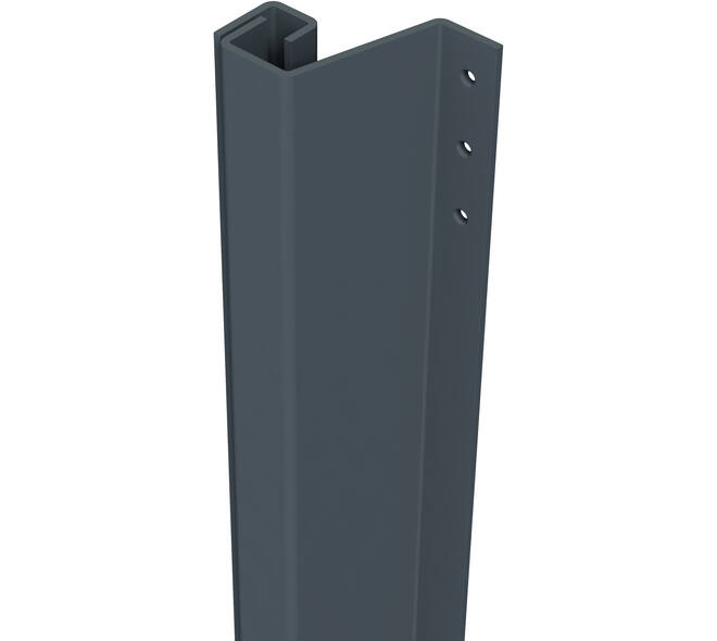 SecuStrip Plus buitendraaiend 14-20mm 2300mm grijs ral 7012