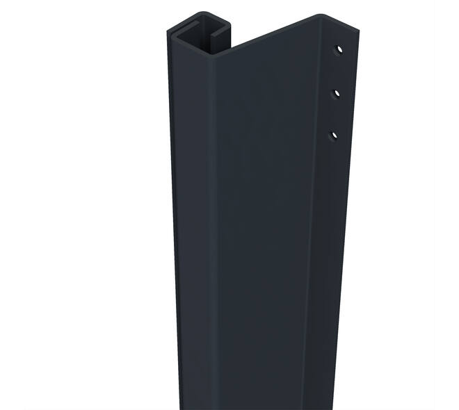 SecuStrip Plus buitendraaiend 21-27mm 2300mm zwartgrijs