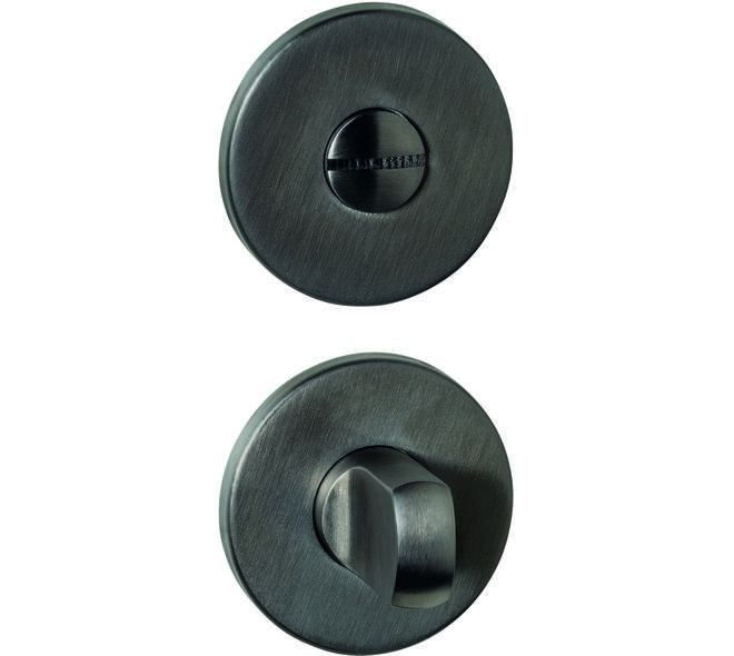 WC-sluiting verdekt ø52x6mm met stift 6-8mm PVD antraciet