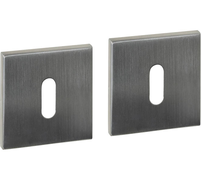 Sleutelrozetten verdekt 53x53x6mm rvs