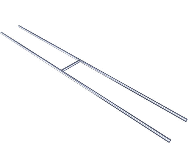 SecuBar H-Bar RVS in de dag 149cm