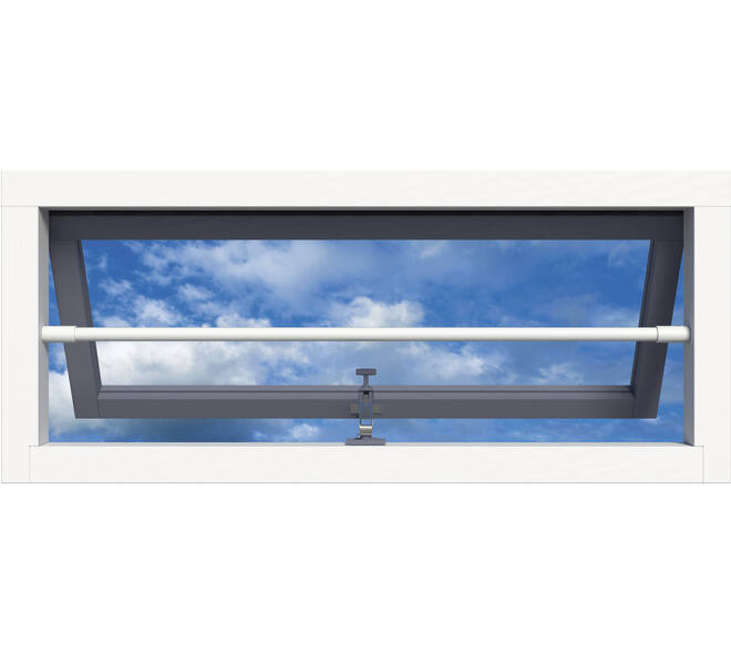 SecuBar Twist Staal set in de dag wit 99cm