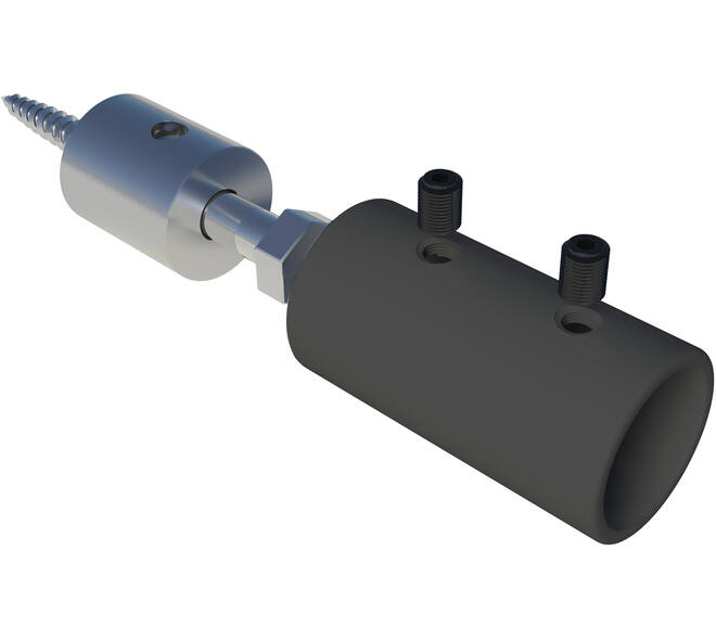 SecuBar Twist Staal set in de dag Blackline 99cm