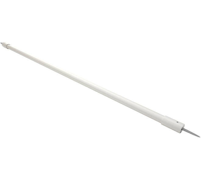SecuBar Twist Staal Heavy Duty set in de dag wit 149cm