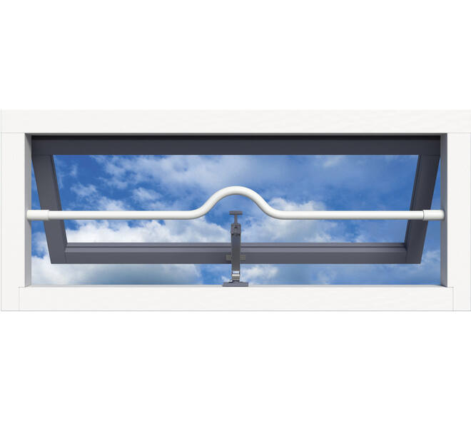SecuBar Twist Staal Combi set in de dag wit 97cm