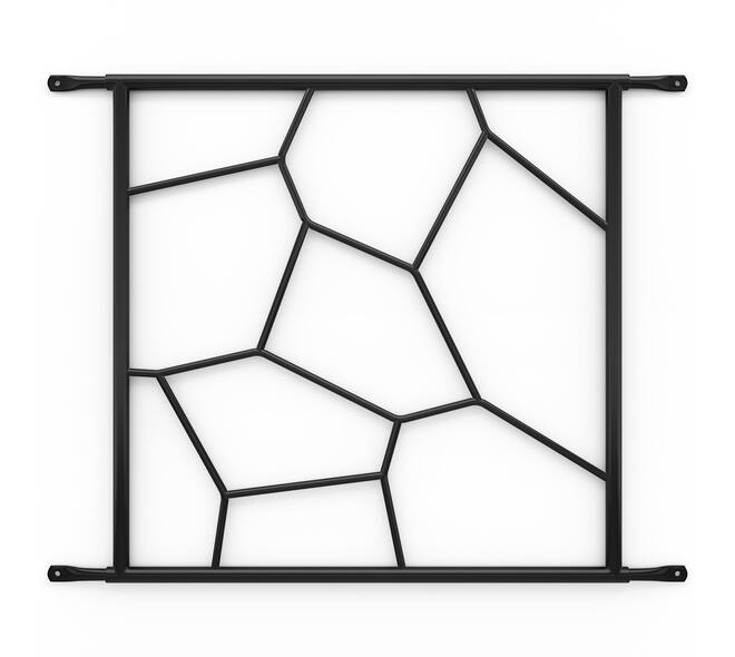 SecuBar Deco 1 op de dag Blackline 540x525mm