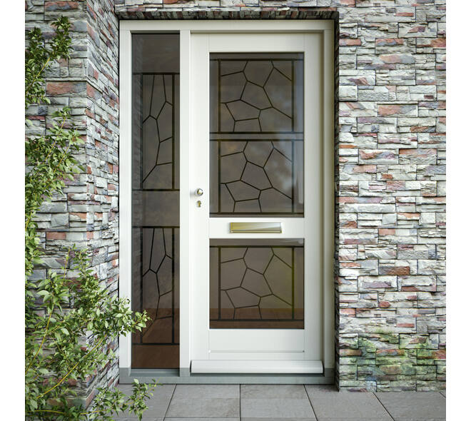 SecuBar Deco 2 op de dag Blackline 250x825mm