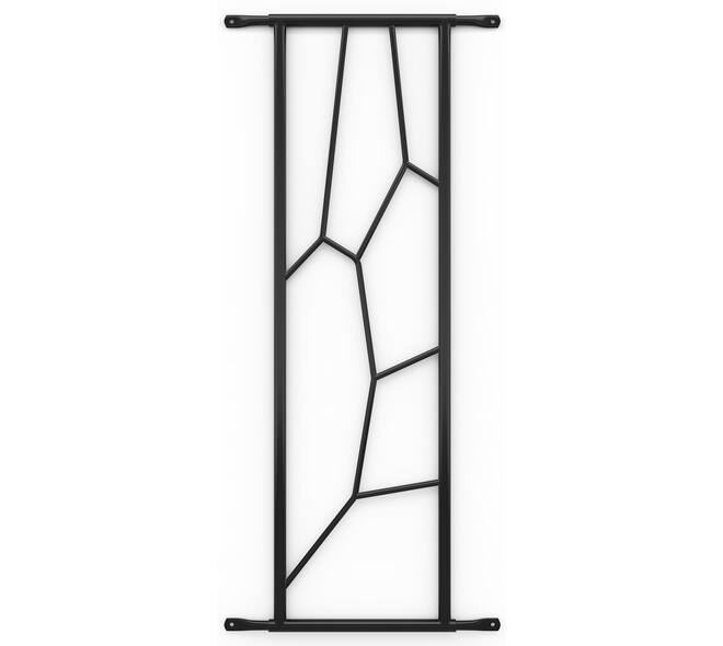SecuBar Deco 2 op de dag Blackline 250x825mm
