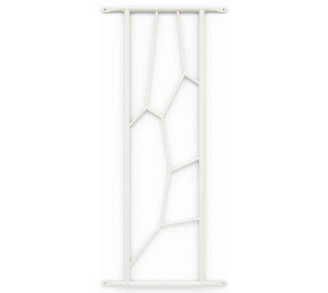 SecuBar Deco 2 op de dag wit 250x825mm