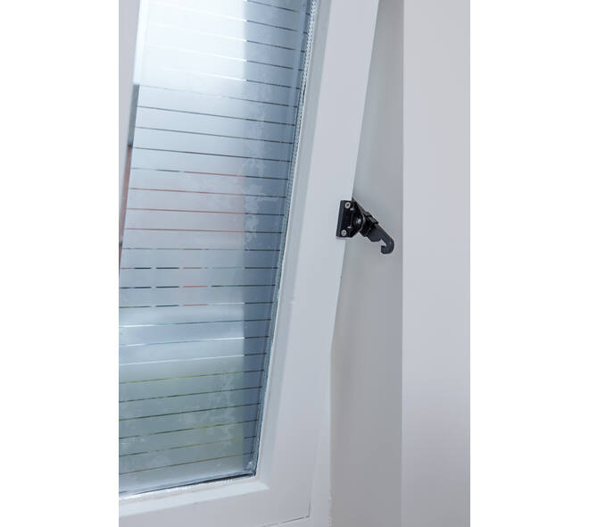 SecuMax Raamuitzetter binnendraaiend Blackline