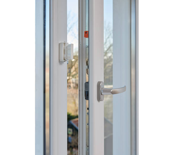 SecuMax Draaikiep raam grendel wit